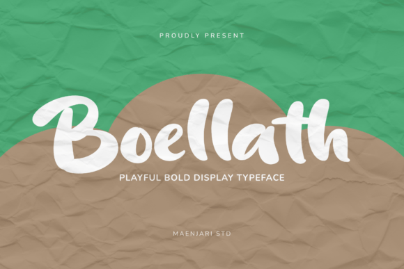 Boellath Typeface: A Bold Choice for Branding