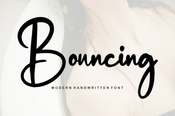 Bouncing: A Handwritten Font for Modern Web Design