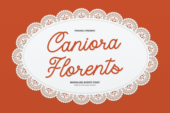 Caniora Florents: A Script Font for Branding