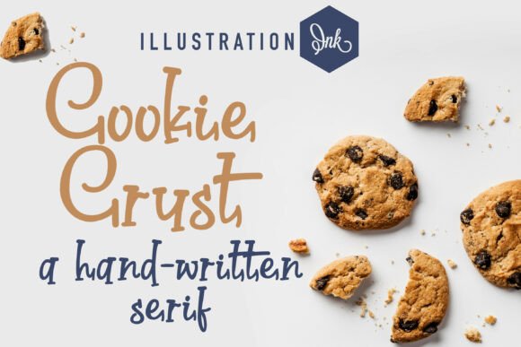 Cookie Crust Family: A Warm Typeface for Branding