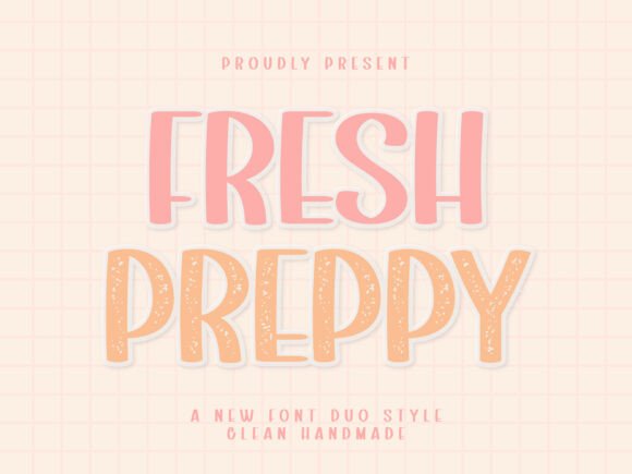 Fresh Preppy: A Vibrant Typeface for Modern Editorial