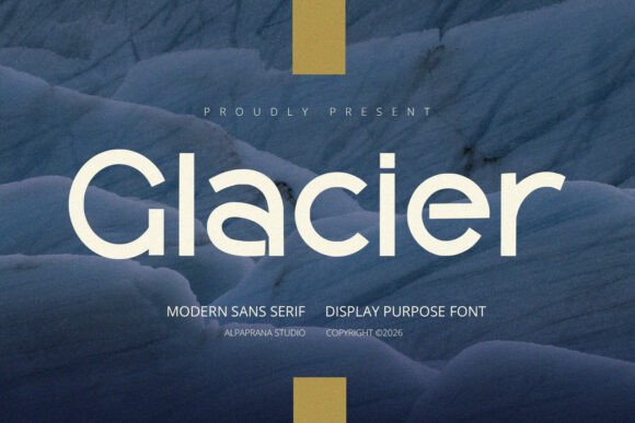 Glacier Font: A Modern Typeface for Branding