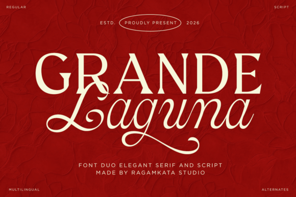 Grande Laguna: The Elegant Font Duo for Marketers
