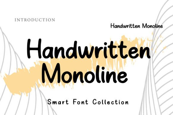 Handwritten Monoline: A Friendly Font for Branding