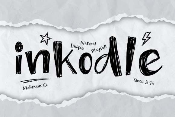 Inkodle: The Handwritten Font for Authentic Branding