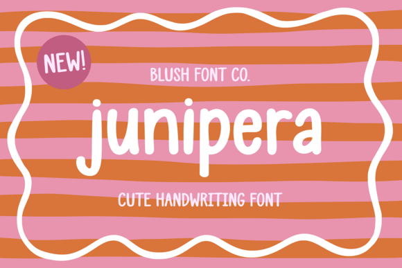 Junipera: A Minimal Handwritten Font for Modern Branding
