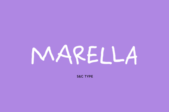 Marella: The Handwritten Typeface for Bold Campaigns