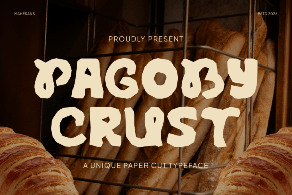 Pagoby Crust: A Handmade Typeface for Editorial Warmth