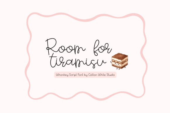 Room for Tiramisu: A Whimsical Script Font Review