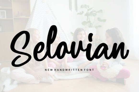 Selovian: A Refined Script Font for Editorial Design