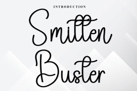 Smitten Buster: A Festive Typeface for Marketers