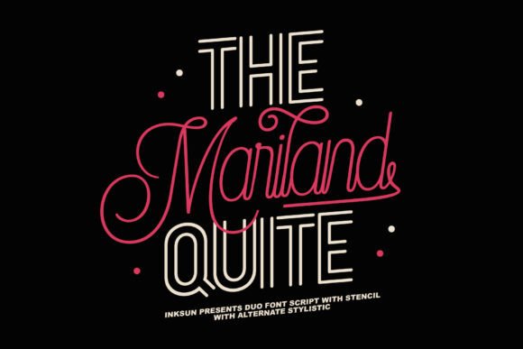 The Mariland Quite: A Premium Font for Brand Identity