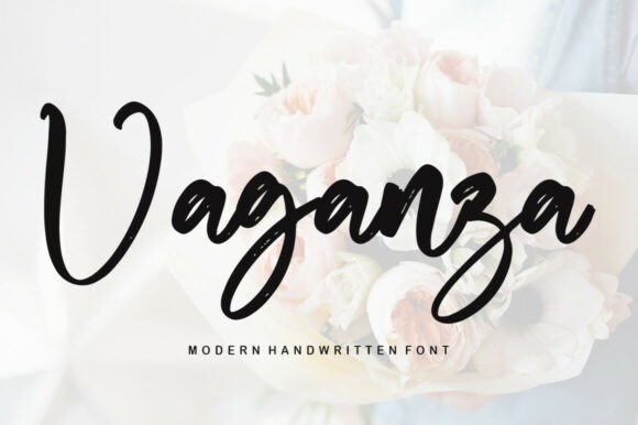 Vaganza: A Handwritten Font for Makers